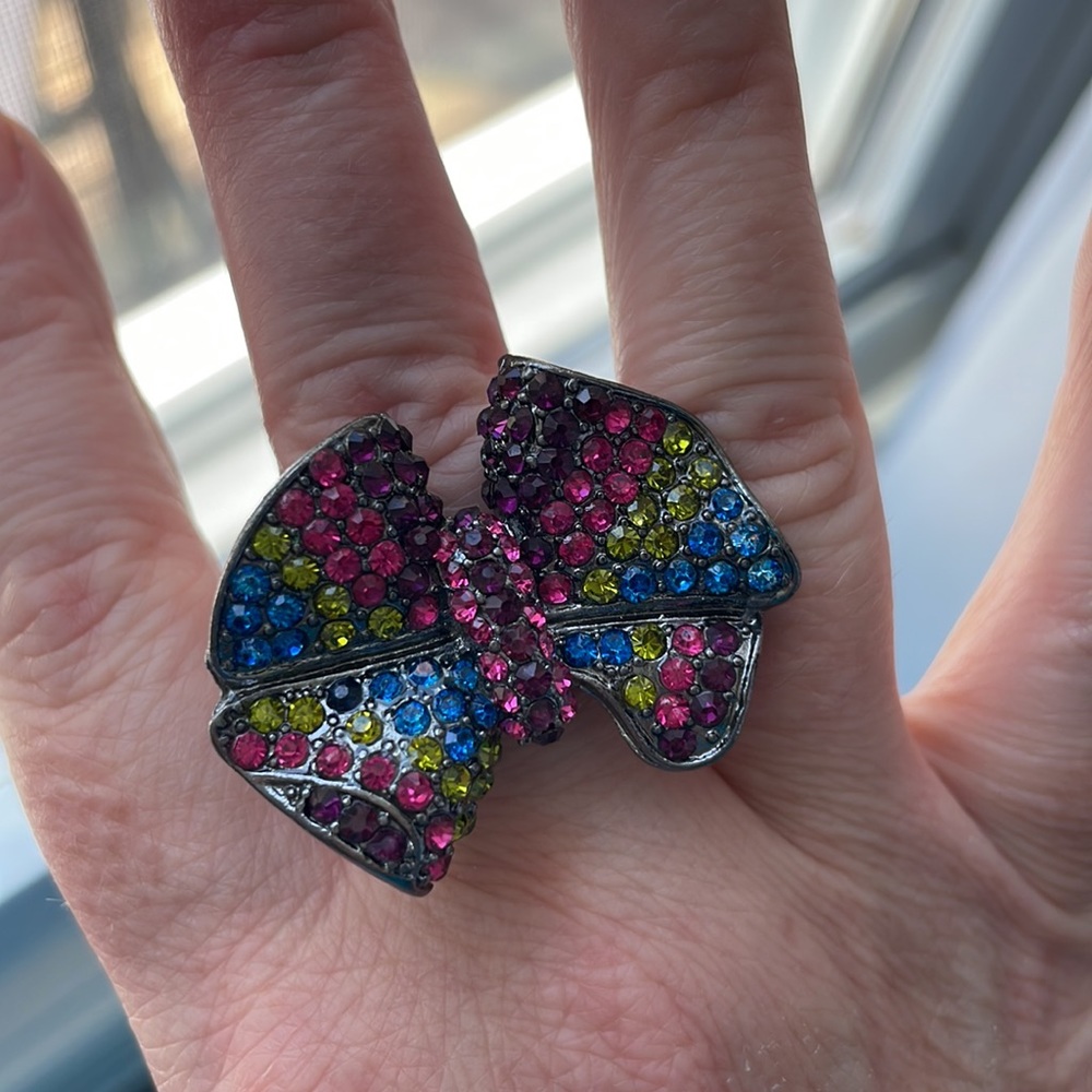 Stretch Bow tie Costume Ring